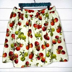 Retrolicious | Apples A-line Skirt